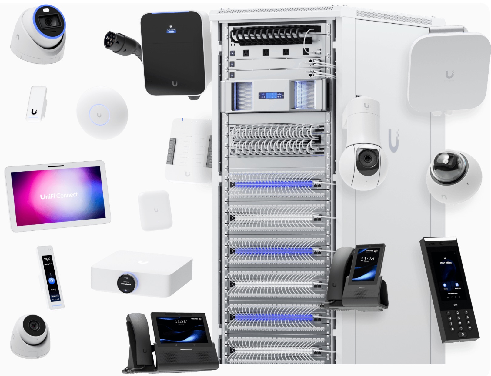 Modern hospitality networking, access control and communications hardware